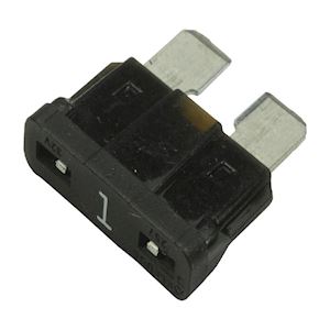 0287001.PXCN LITTELFUSE ATOF BLADE FUSE 1 AMP Pack of 100